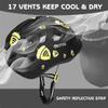 Toddler-Kids Ultralight Helmet with Knee-Elbow-Wrist-Pads - Acorn Pattern Adjustable for Boys Girls Bike Skate Scooter view 2