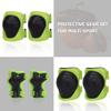 Toddler-Kids Ultralight Helmet with Knee-Elbow-Wrist-Pads - Acorn Pattern Adjustable for Boys Girls Bike Skate Scooter view 3
