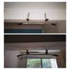 Pull-up Bars AGYH Beam Punching Horizontal Bar, Family Fitness Chin Up Bar, Sandbag Resistance Belt Muscle Training System, Children Swing Frame, Load 300KG (Color : Silver) view 3