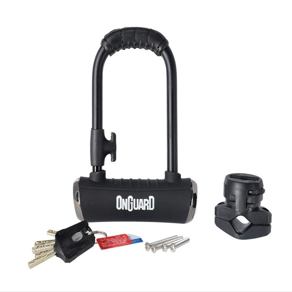 ONGUARD Pitbull U-Lock, Black, 1 Size