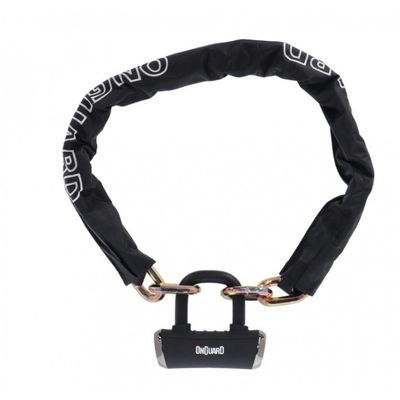 ONGUARD Unisex_Adult Mastiff Chain Lock, Black, 1 Size