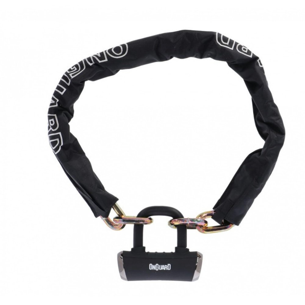 ONGUARD Unisex_Adult Mastiff Chain Lock, Black, 1 Size