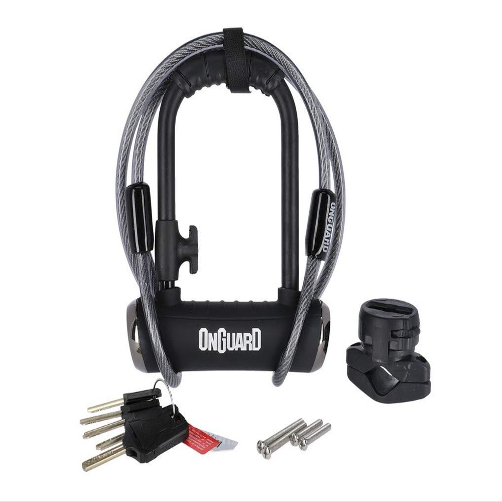 ONGUARD Pitbull U-Lock, Black, 1 Size