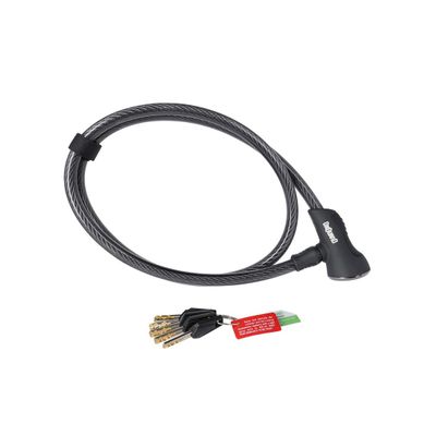 ONGUARD Unisex_Adult Akita Cable Lock, Black, 1 Size