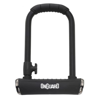 ONGUARD Unisex_Adult Brute Shackle Lock, Black, 1 Size