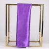 35" Womens Large Satin Square Scarf Silk Feeling Hair Wrapping Gift Headscarf Scarves Purple view 3