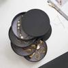 Fullgaden Organizer, 4-Tier 360 Degree Rotating Jewelry Storage Box for Earring Bracelets Rings Fits Small Spaces on Dressers, Black view 4