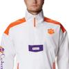 Columbia Men's Riptide Anorak Jacket , CLE - White/Spark Orange/Vivid Purple, Small view 3