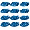 Camouflage EyeBlack Stickers - Blue, Package of 12 Pairs