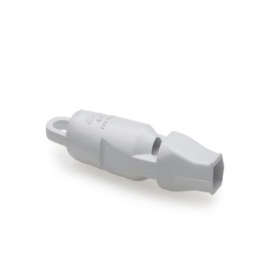 ACME genuine no. 649 moulded survival whistle. Extremely tough. SOLAS (Safety of life at sea) approved. Shatterproof. BPA-free plastic. Made in the UK. (White)