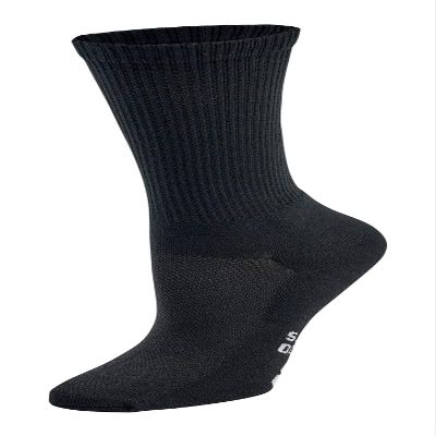 Bamboo Sports Mens Crew Socks - Comfortable Odor Eliminating & Moisture Wicking