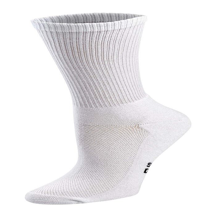 Bamboo Sports Mens Crew Socks - Comfortable Odor Eliminating & Moisture Wicking