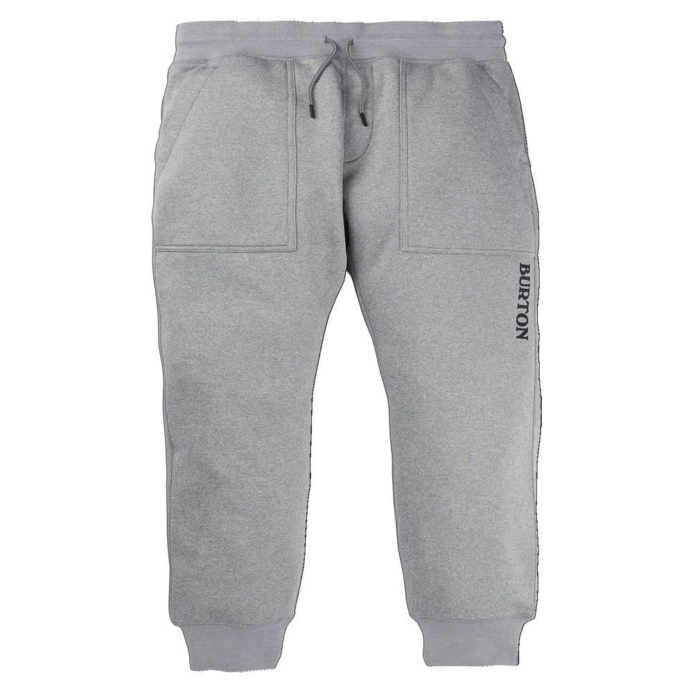 Burton Men's Oak Fleece Pants, Gray Heather, X-Small