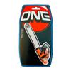 One Mfg Chainsaw Snowboard Stomp Pad 6.5" x 2.75" - Lightweight, Anti-Slip, USA Made Traction view 2