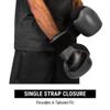 Hayabusa S4 Boxing Gloves for Men and Women - Charcoal, 10 oz view 3