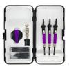sure grip Viper Purple Soft Tip Darts with Dart Case & Accessories Choice of Flights 16 or 18 Grams Plus I Love Darts Bracelet (Harrows Quantum, 16) view 3