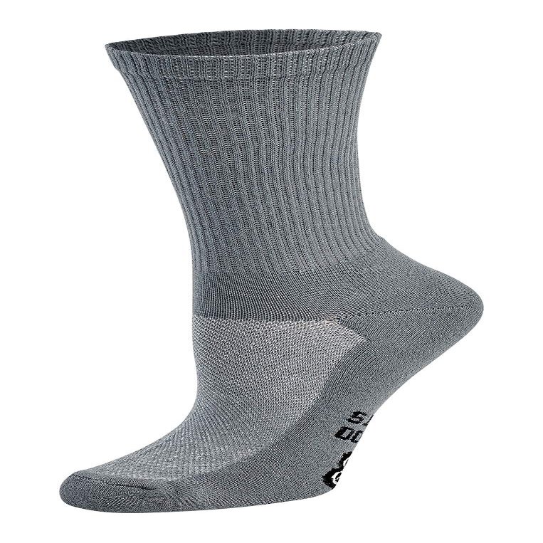 BAMBOO SPORTS Mens Crew Socks - Comfortable Odor Eliminating & Moisture Wicking