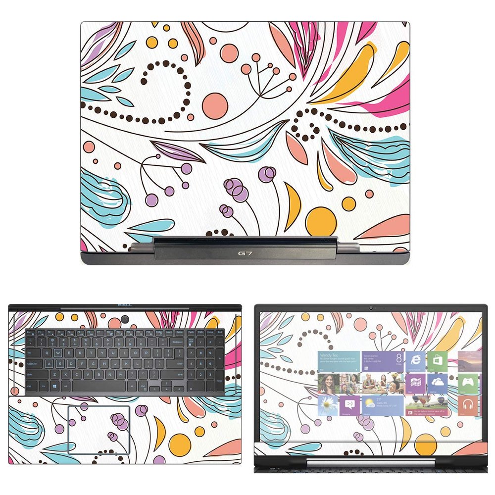 Decalrus - Protective Decal Skin Sticker for Dell G7 G7790 (17.3" Screen) case Cover wrap DEg7_G7790-105