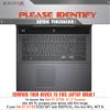 Decalrus - Protective Decal Skin Sticker for Dell G7 G7790 (17.3" Screen) case Cover wrap DEg7_G7790-105 view 2