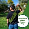 KESHES Archery Back Arrow Quiver Holder - Adjustable Quiver for Arrows with Shoulder Strap and Belt Clip - Ideal for Bow Hunting & Target Practice for Youth & Adults view 3