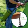 KESHES Archery Back Arrow Quiver Holder - Adjustable Quiver for Arrows with Shoulder Strap and Belt Clip - Ideal for Bow Hunting & Target Practice for Youth & Adults view 4