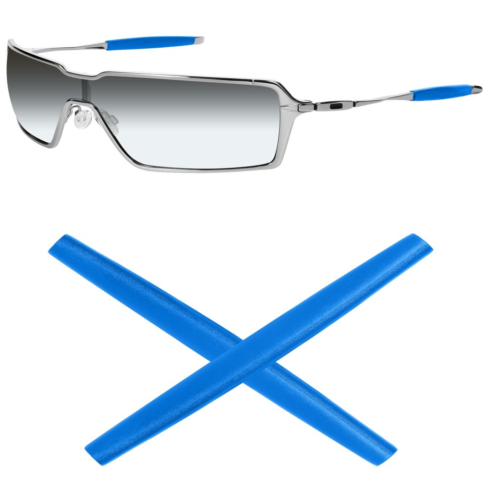 Mryok Replacement Earsocks for Oakley Probation Sunglasses - Sky Blue