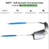 Mryok Replacement Earsocks for Oakley Probation Sunglasses - Sky Blue view 3