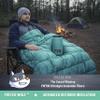 Puffer Wolf PW700 Extra Large Double Insulated Outdoor Camping Blanket | 2X Puffy, Warm, Packable, Weatherproof, Durable, and Lightweight | Top Quilt for Hiking, Backpacking, Stadium Events, Picnics view 2