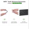 Mryok Replacement Earsocks for Oakley Probation Sunglasses - Gray view 4