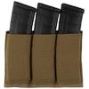 KRYDEX Molle 5.56mm Single/Double/Triple Magazine Pouch Speed Mag Pouches for .223 5.56 Magazine (CB-Triple Pouches) view 1