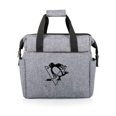 PICNIC TIME NHL Pittsburgh Penguins On The Go Lunch Bag - Soft Cooler Lunch Box - Insulated Lunch Bag