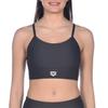 ARENA Women's Gym Bra Cross Strap Sports Bra Top, Black - Black, X-Large view 3