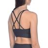 ARENA Women's Gym Bra Cross Strap Sports Bra Top, Black - Black, X-Large view 4