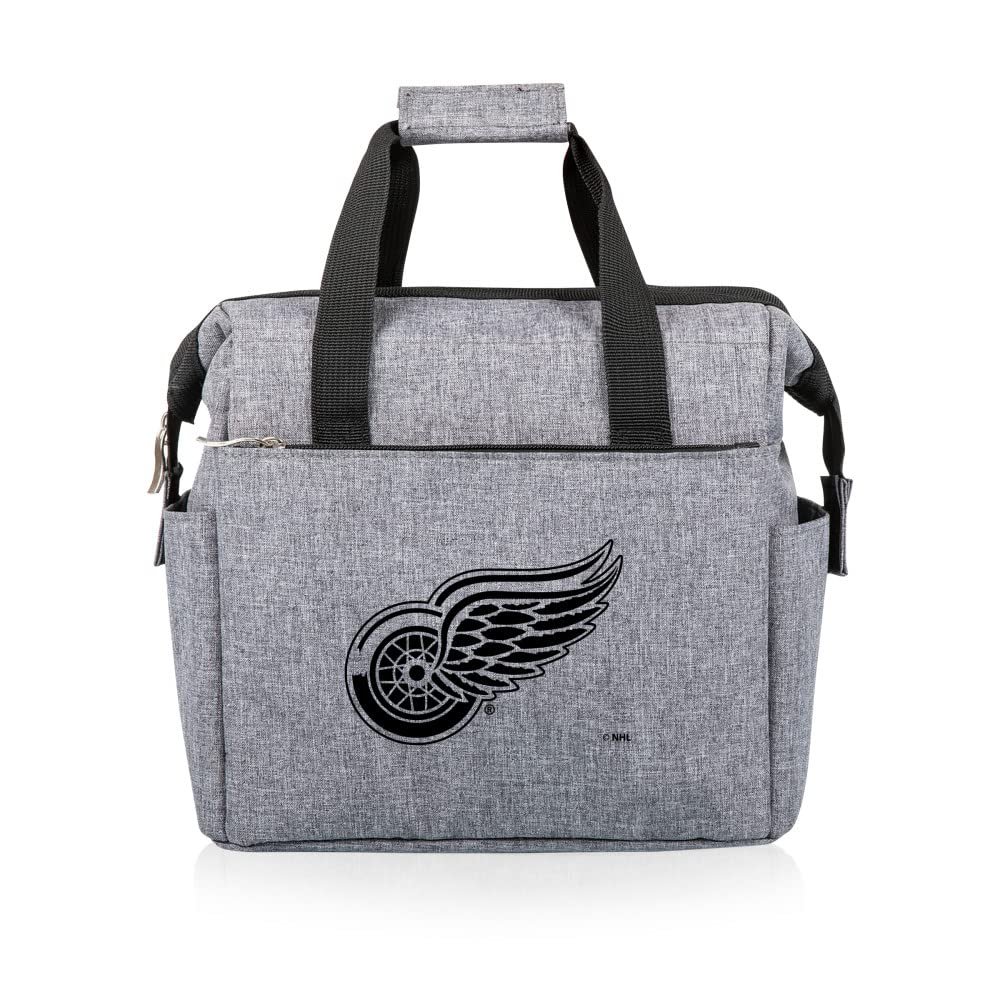 PICNIC TIME NHL Detroit Red Wings On The Go Lunch Bag - Soft Cooler Lunch Box - Insulated Lunch Bag