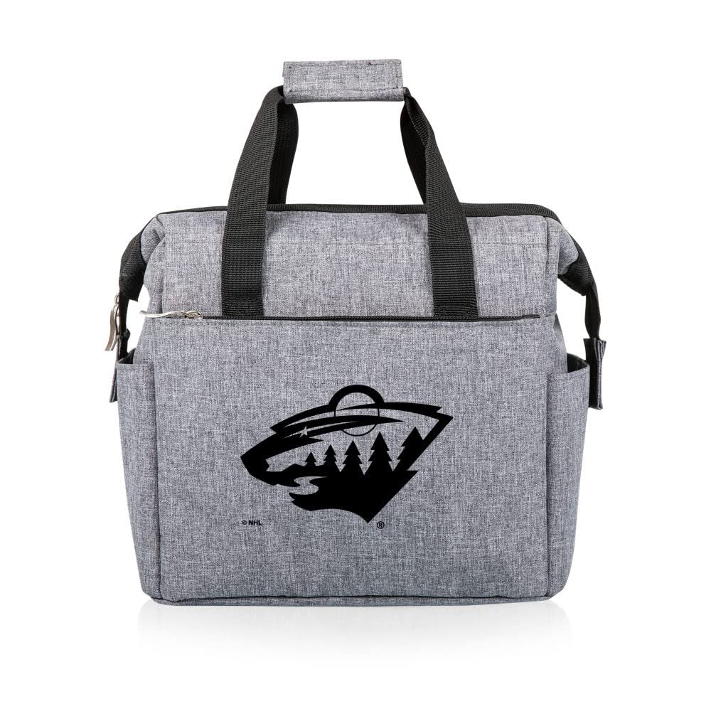 Picnic TIME NHL Minnesota Wild On The Go Lunch Bag - Soft Cooler Lunch Box - Insulated Lunch Bag