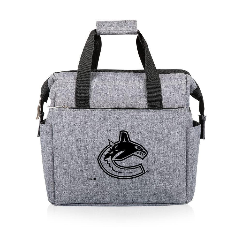 PICNIC TIME NHL Vancouver Canucks On The Go Lunch Bag - Soft Cooler Lunch Box - Insulated Lunch Bag