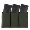 KRYDEX Molle 5.56mm Single/Double/Triple Magazine Pouch Speed Mag Pouches for .223 5.56 Magazine (RG-Triple Pouches) view 1