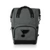 PICNIC TIME NHL St Louis Blues OTG Roll-Top Cooler Backpack - Hiking Backpack Cooler - Soft Cooler Bag view 1
