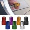 Valves Adapter 7Pcs Valve Converter Valve to Schrader for Bike Valve Adapter Inflate Tire Using view 2