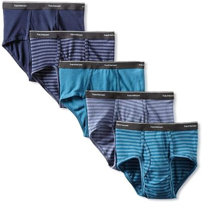 Fruit of the Loom Men's Fashion Briefs 5-Pack Assorted Colors