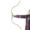 60 Inches Archery Take-Down Recurve Bow 30-50lbs Traditional Wooden Bow Hunting Longbow Horse Bow for Outdoor Practice Shooting (Bow, 45lbs) view 2