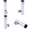 Amarine Made 4Pcs Lower Clamp Fishing Pole Rod Holder for Boat, Stainless Clamp on Fishing Rod Holder for Rails 7/8" to 1" view 3