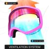LOEO Kids Ski Goggle, Snow Ski Goggles for Kids Youth Teens Boys and Girls from 5-14 view 3