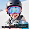 LOEO Kids Ski Goggle, Snow Ski Goggles for Kids Youth Teens Boys and Girls from 5-14 view 4