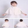 LeJulyeekay Girls Cozy Faux Fur Bolero Jacket Shrug Flower Girl Fur Wedding Shawl and Wraps view 3