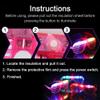 100 Pack Glow Sticks Glasses Bulk Party Pack Valentines Day Party Supplies, Light Up Glasses Bulk,Glow in the Dark Party Supplies Favors,LED Sunglasses, Concert, Neon,Birthday, Party Favors, Pool view 4