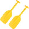 LIOOBO 2Pcs Telescopic Kayak Paddle Rafting Boat Paddle Canoe Oars Plastic Aluminum Alloy Boat Oars view 1
