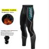 Mens Cycling Pants with 3D Padded Seat  Thermal Road Bike Tights with 6 Ankle Zipper, Compression MTB Bicycle Leggings for Cold Weather Outdoor Riding Black Sky-Blue view 4