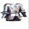 Gothic Half Suit of Armor Knight Medieval Half Suit Fully Wearable Halloween Costume Silver view 1