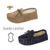 Mokkers Mens Jake Real Suede Moccasin Slippers (9 US) (Light Taupe) view 4